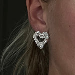 Load image into Gallery viewer, HEART EARRINGS
