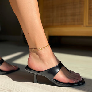 MOON SMALL ANKLE CHAIN