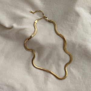 Snake chain gold-plated