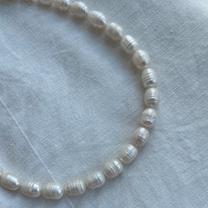 RICE PEARL NECKLACE