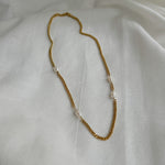 Indlæs billede til gallerivisning Rice perle halskæde
