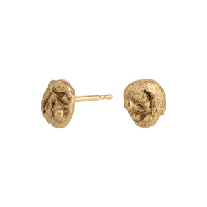 Moon earrings gold-plated